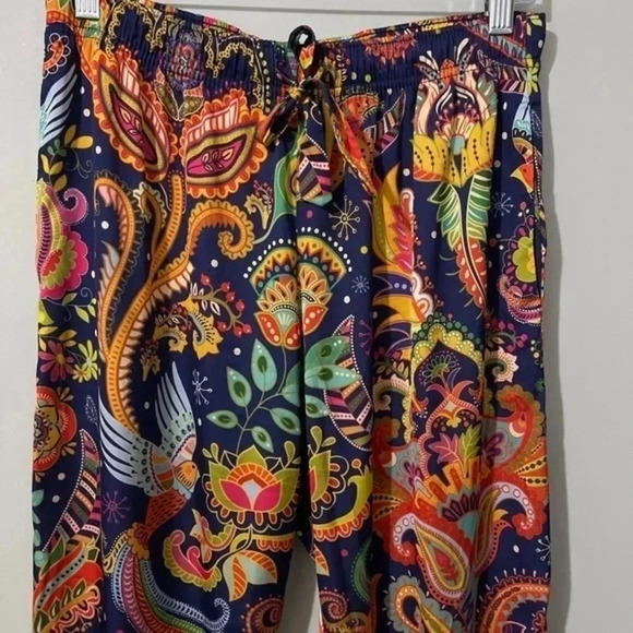 Averie Pajamas Into The Wild Taya Indie Women's Size Small‎ Paisley Print - Picture 5 of 11
